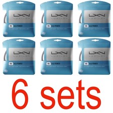 Luxilon ALU Power Silver Tennis String sets/reel