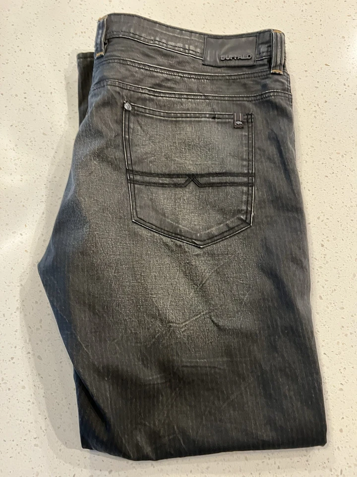 BUFFALO BY DAVID BITTON EVAN BASIC MENS JEANS 42X32 - Image 3 of 4