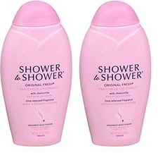 Shower to Shower Original Fresh Absorbent Body Powder 8oz (2 Pack)