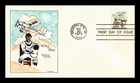 Dr Jim Stamps FDC Wiley Post Aviation Pioneer Hand Painted Carol Thompson Cachet