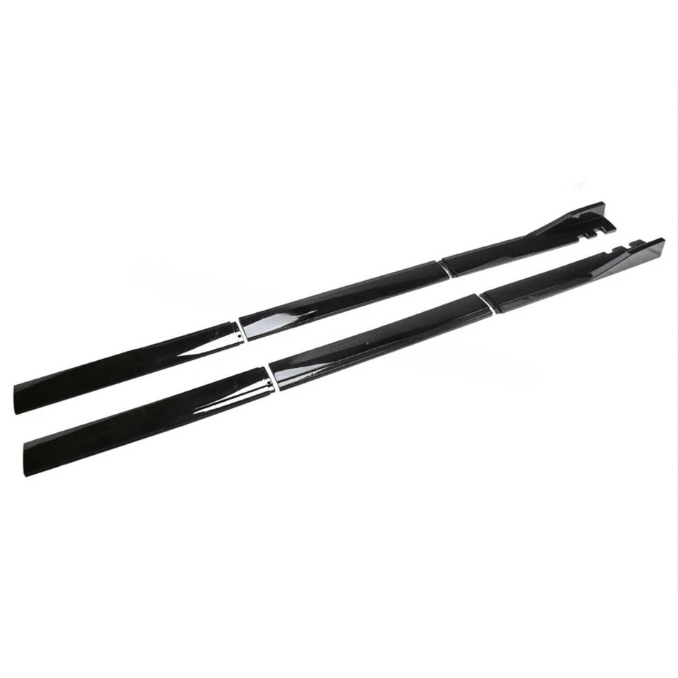 86.6''/2.2M Side Skirt Extension+Spoiler Rocker Panels Lip For Hyundai Sonata - Image 2 of 4