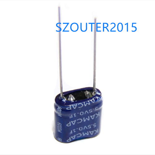5 PIEZAS 5.5V 0.1F Supercondensador Farad Condensador 12*10.5*5.5mm NUEVO - Imagen 2 de 2