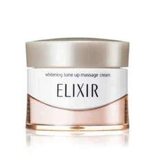 New Shiseido  ELixir White Tone-Up Massage Cream Japan Free Shipping