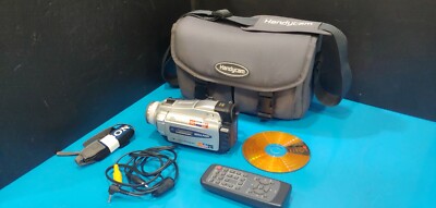 SONY Handy cam 120X Digital Zoom : Super Steady Shot with Accessories