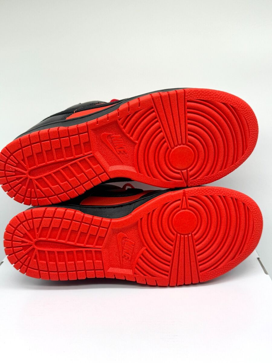 Nike Dunk Low ID By You Sz 6.5 M / 8 W Shoes Black Orange Nike Dunk Low ID By You Sz 6.5 M / 8 W Shoes Black Orange