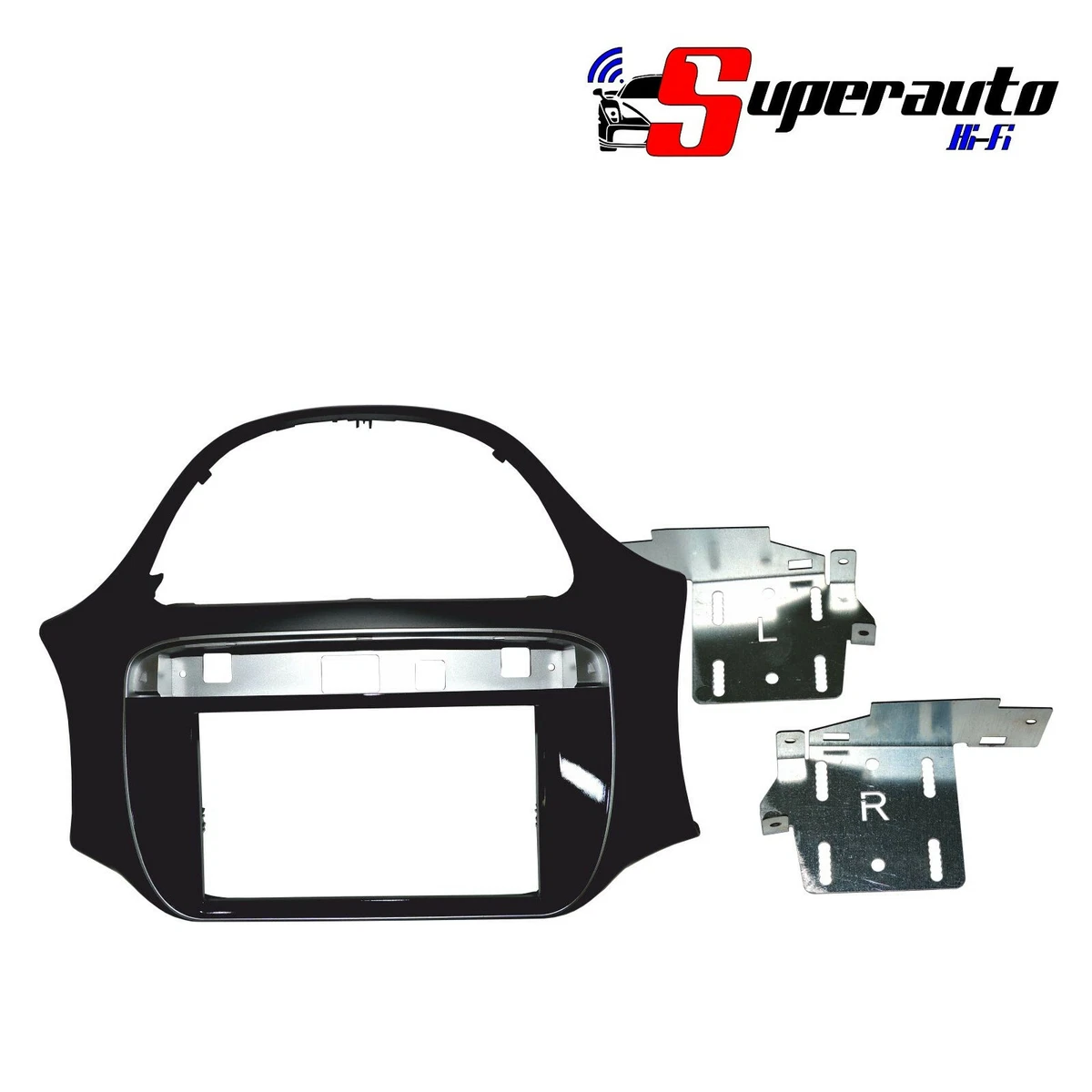 Supporto Autoradio Punto 1999-2005 Mascherina Autoradio Nera Per Fiat Punto (1999-2005) - Ricambio Installazione Mascherina Autoradio Fiat Punto - Foto 11