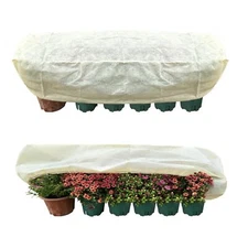 Plant Frost Cover Rectangular Planter Plant Winter Frost Blanket Plant Frost ...