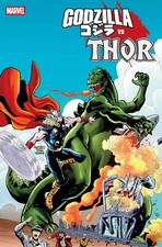Godzilla Vs Thor #1 Gavin Guidry King of the Monster Variant Cover 7/2 Marvel 