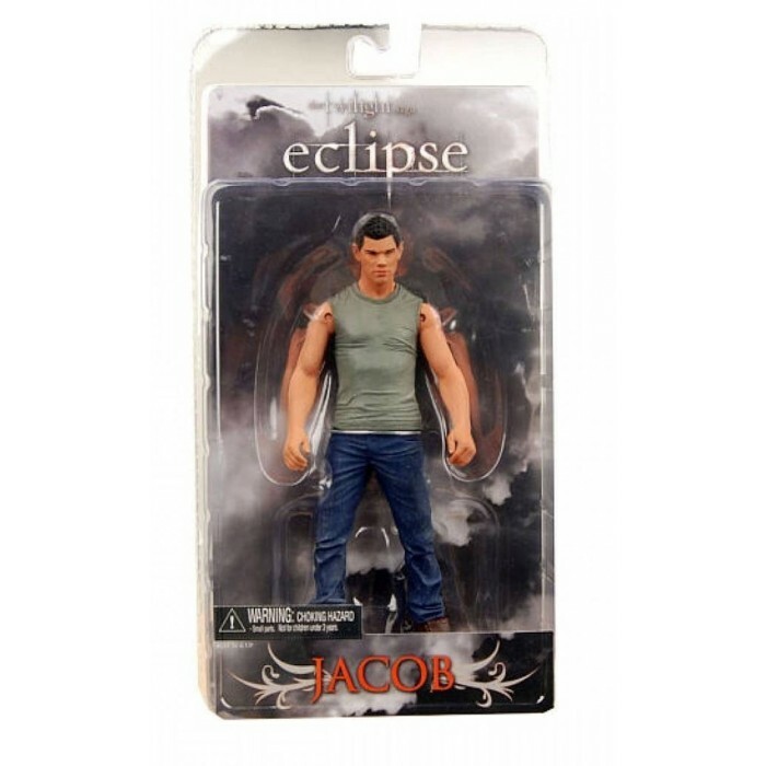 NECA Twilight Eclipse ovie Series 1 Figura de acción Jacob Negro