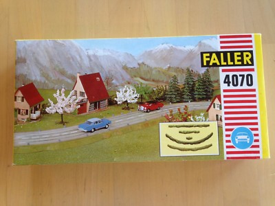 Faller 4070 Roadway Embankment, Train Track Slot Cars, Road edging, HO Scale