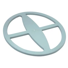 Tesoro 12"x10" Open Gray Metal Detector Search Coil Cover SCUFF-12x10W-G