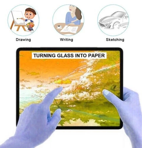 Paper Feel Matte Film Anti-Glare Screen For Microsoft surface Go Tab Model 1824 - Image 4 of 4