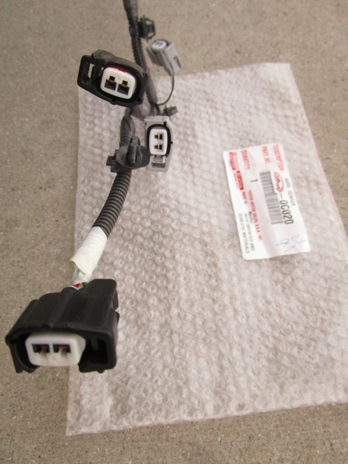 FITS 08 21 TOYOTA SEQUOIA 5.7L V8 KNOCK SENSOR WIRE HARNESS OEM