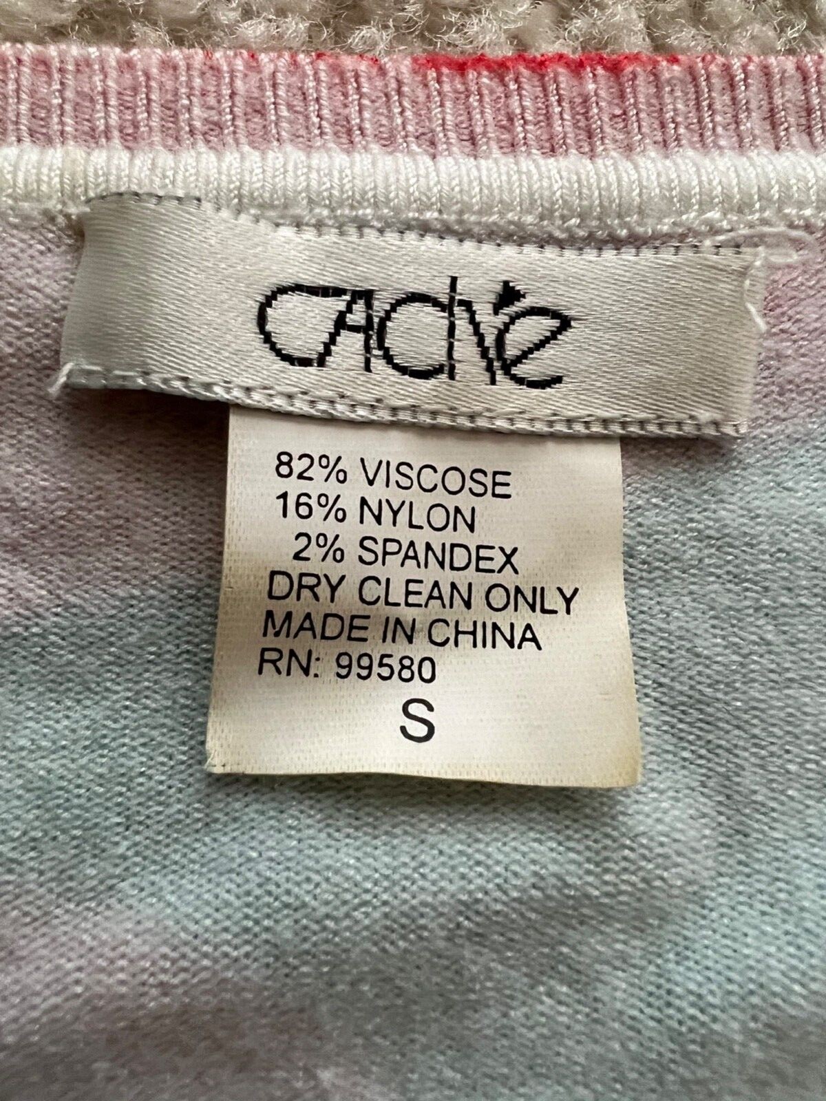 Cache Multicolor Floral Top Pullover Sweater Wome… - image 4