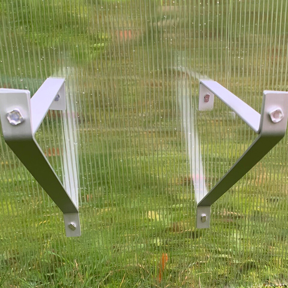 Pair of Aluminium Greenhouse Shelving Brackets (27cm) Shelf Supports eBay