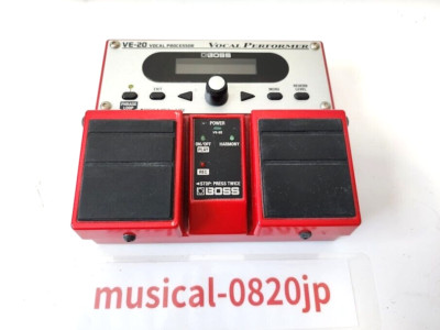 Boss VE-20 Vocal Effector Guitar Effects Pedal Multi-Effects 