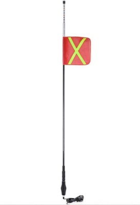 8ft Mining Lighted Whip Antenna for Truck Buggy Spring Quick