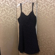 Old Navy NWT Navy Blue Multi-Color Floral Skater Sun Dress Size XL Tall