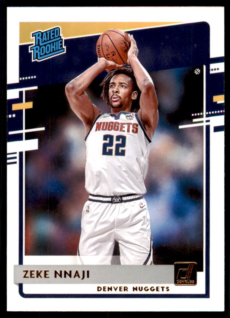 2020-21 Donruss #236 Zeke Nnaji