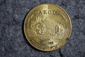 1961 - Dakota Territory Centennial Comm. Half Dollar Four Bears! #J18805