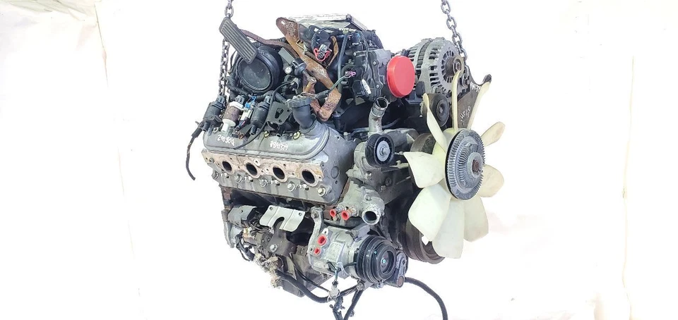 Cadillac Escalade 2003 2004 limusina motor OEM tracción trasera automática extracción completa 5,3 L V8 Foto 3 de 4