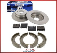 Bremsensatz + Handbremse Hinten Ø 295Mm System ATE FüR Volvo 850 C70 I S70 V70