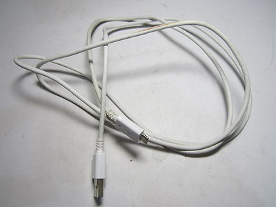 Weißes USB A auf Micro B Kabel Leitung USBA-USBMICROB