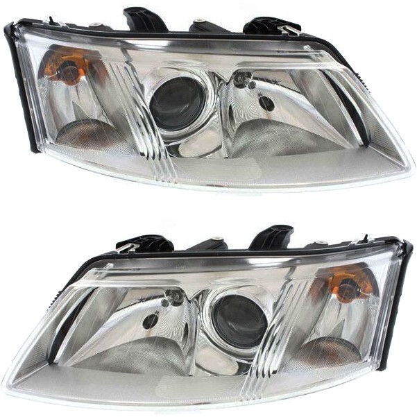 New Headlights SB2502109 SB2503109 Set of 2 pieces for 2003-2007 Saab 9-3