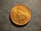 1893 BU RED Brown Glossy Indian Head Cent Premium Quality IAX-#1