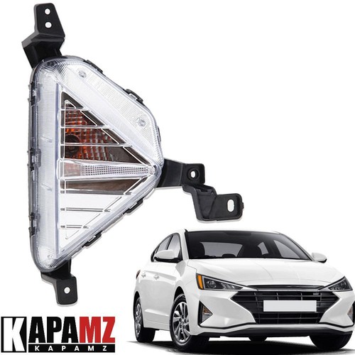 Driving Fog Light Assembly For 2019 2020 Hyundai Elantra Sedan Passenger Side