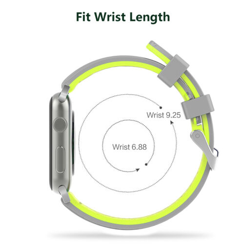 Per Apple Watch Ultra 2 1 Series 9 8 7 6 5 SE 4 3 2 1 cinturini cinturino sportivo in silicone - Foto 30 di 36