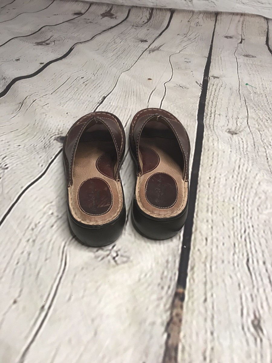 Sandales Brown’s Landing En Cuir - Taille 6M (US Femme) - Style Slide Talon Bas - Occasion