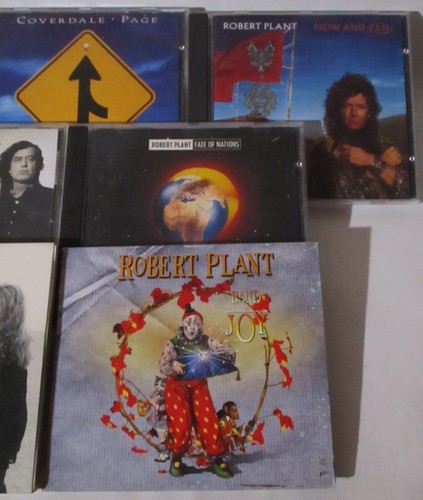 Robert Plant & Jimmy Page Solo Album 7 CD Lot Coverdale Krauss Zen Manic Joy - Picture 3 of 11
