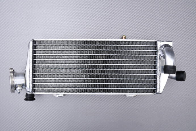 Radiateur droit renforcé AVDB en aluminium racing pour Husqvarna TC 125 2014