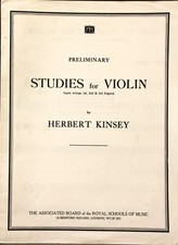 Herbert Kinsey Preliminary studies for the violin