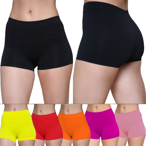 Womens Boxer Shorts Hot Pants Ladies 
