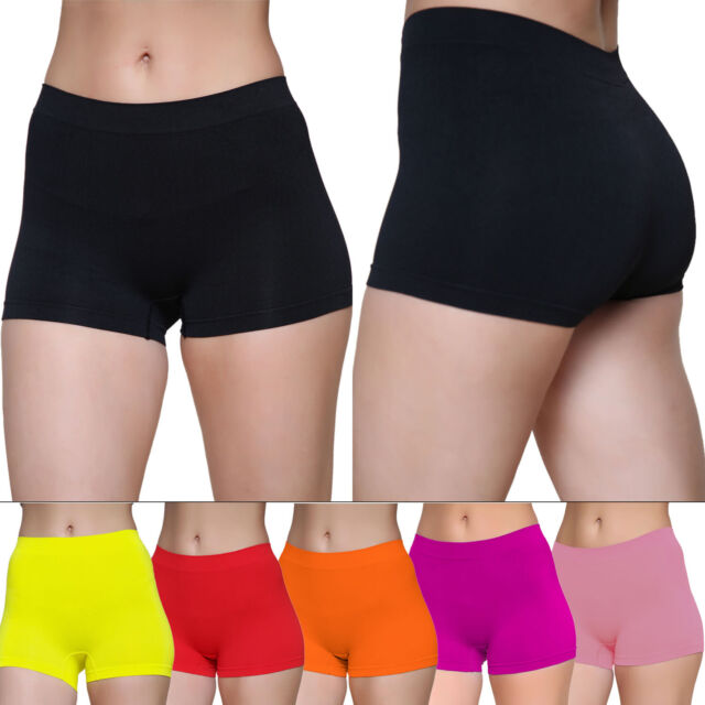 Womens Boxer Shorts Hot Pants Ladies Soft Knickers Underwear Boxers pants S - XL