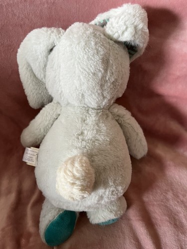 B You Minty Bunny 13” Plush Stuffed Animal. Peppy-mint green rabbit - Picture 2 of 5