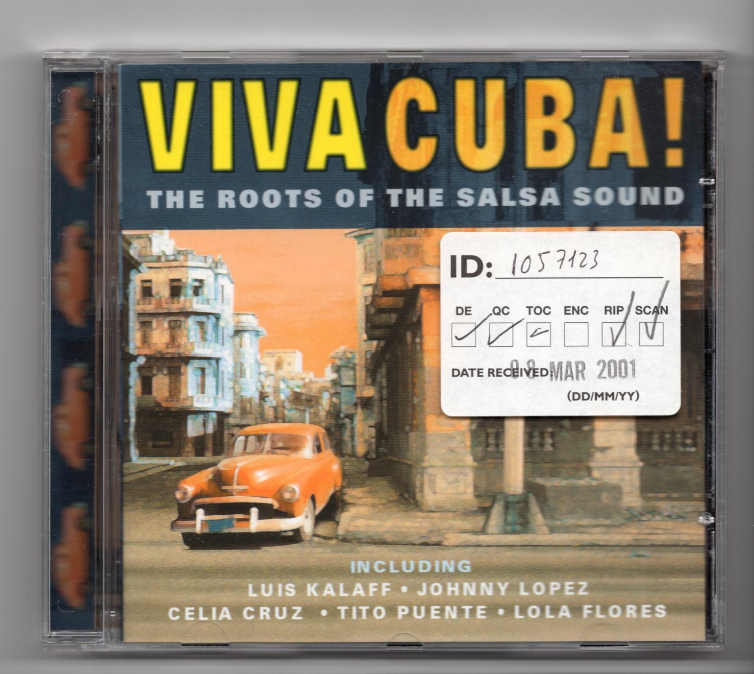 (IX131) Viva Cuba, The Roots Of The Salsa Sound, various artists - 2000 CD