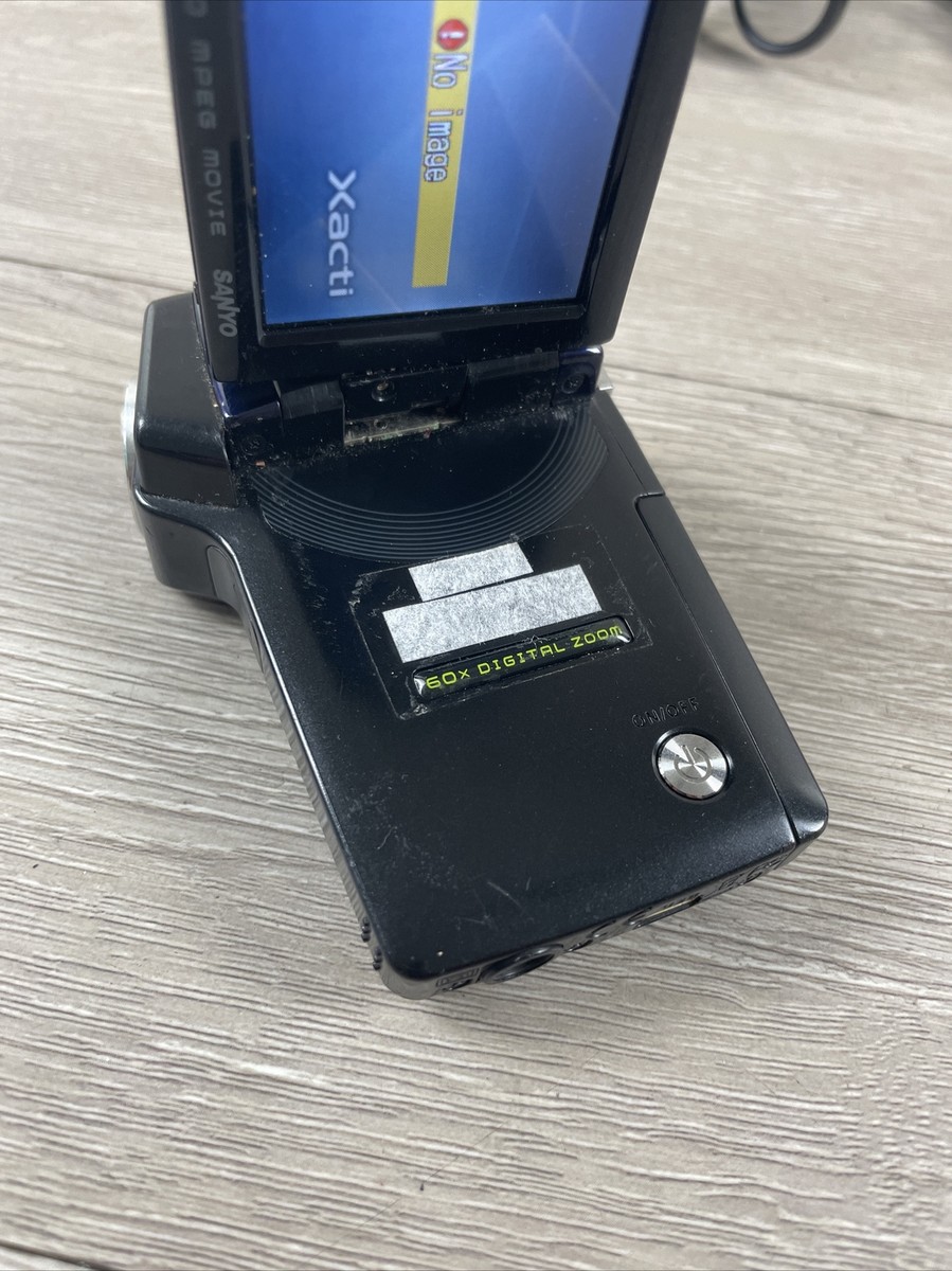 Sanyo Xacti VPC-CG6 bl - Vintage Digital Video Camera TESTED Sanyo Xacti VPC-CG6 bl - Vintage Digital Video Camera TESTED