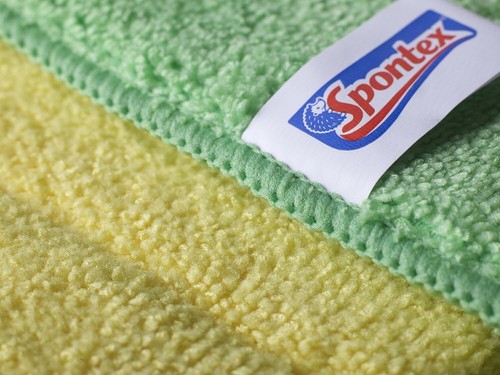 3 x Pastiglie in Microfibra Spugna Super Assorbente Centrata Pulire Qualsiasi Superficie - Foto 4 di 7