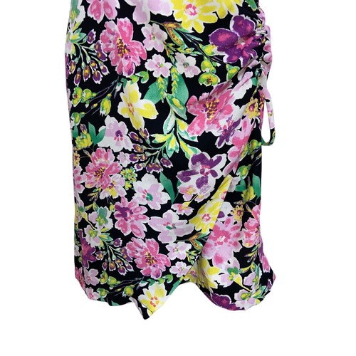 Free People En Elly NWT 4si3nna Cassie Mini Floral Wrap Spaghetti Strap Dress M - Picture 11 of 11