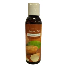 Maple Holistics Sweet Almond Oil & Body Massage Oil for Hair Skin and Nails-4.oz