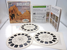 BADLANDS NATIONAL MONUMENT BOOK GAF A 489 VIEWMASTER REELS GREAT RETRO GIFT