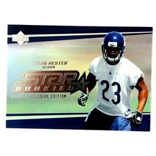 Devin Hester 2006 Upper Deck Rookie Exclusive Edition Card #244 NFL Bears. rookie card picture