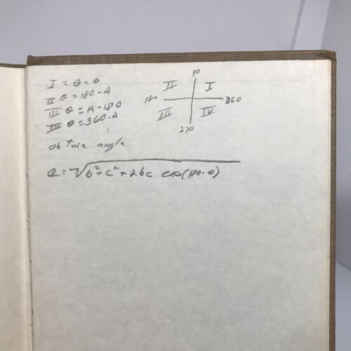 Practical Mathematics Part 4 Trigonometry And Logarithms 5th Efition Palmer&Bibb - Picture 13 of 13