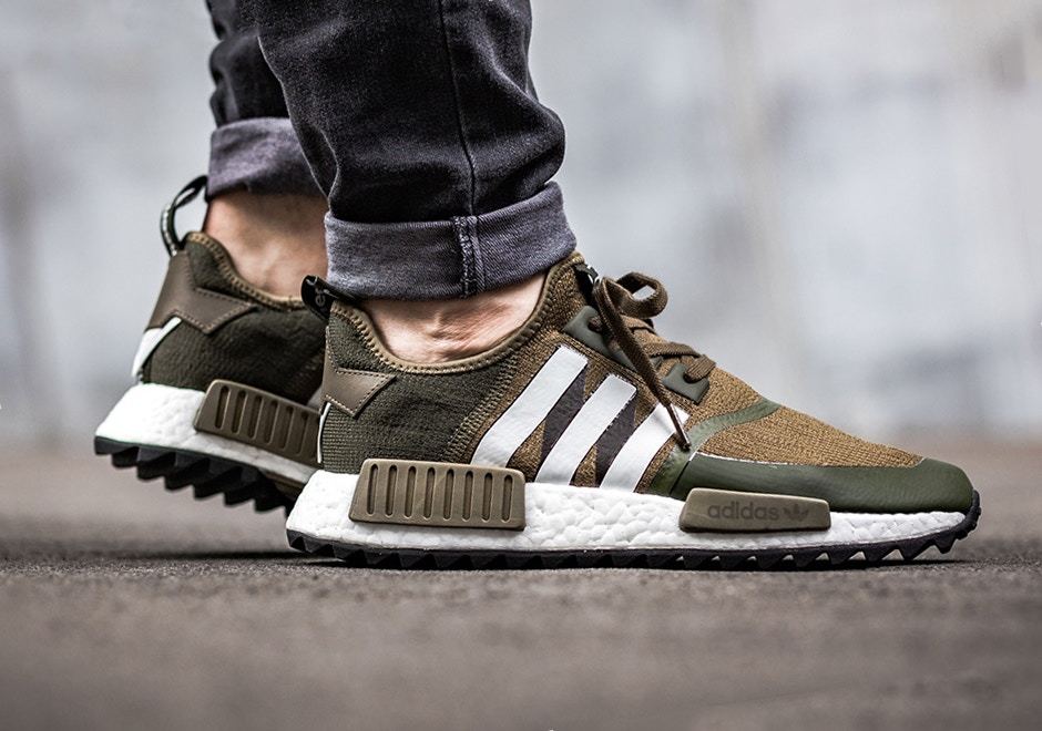 Adidas WM NMD Trail PK size 13 Olive White Mountaineering Adidas WM NMD Trail PK size 13 Olive White Mountaineering