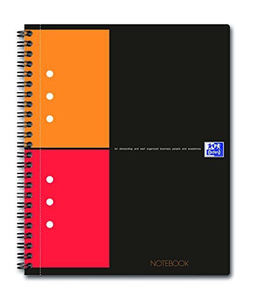 (TG. A5, kariert) Oxford international - NOTEBOOK mit Spirale Notebook con spira