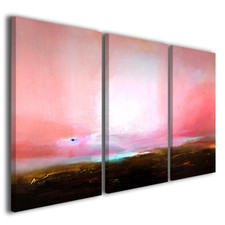 Quadro astratto After ros pittura astratta stampa su tela con telaio salone casa