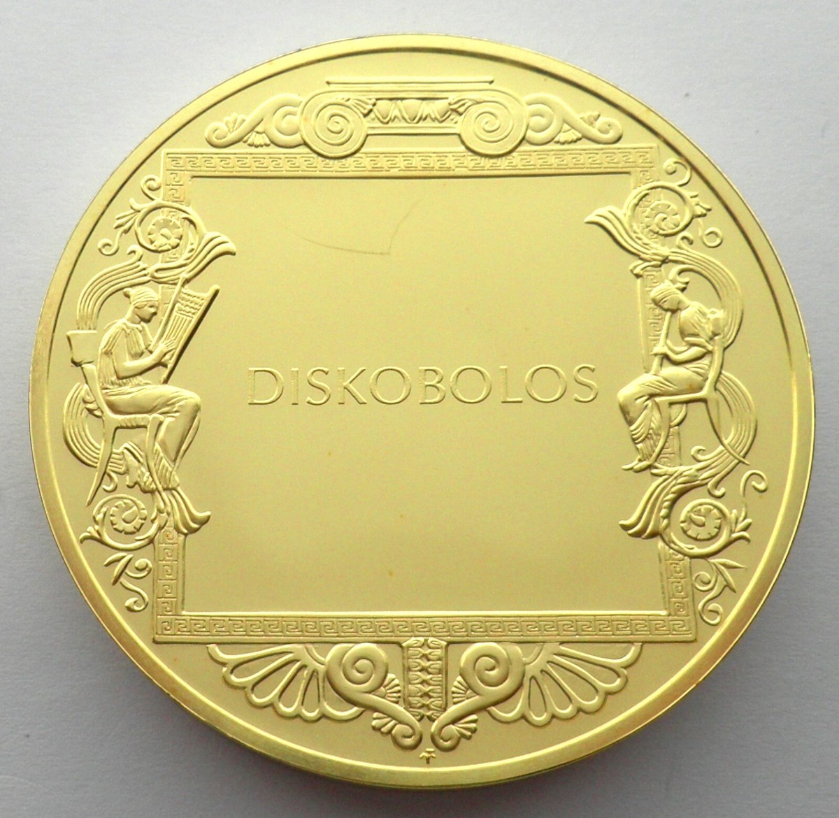 THE ART TREASURES OF ANCIENT GREECE-DISKOBOLOS Franklin Mint 1985
